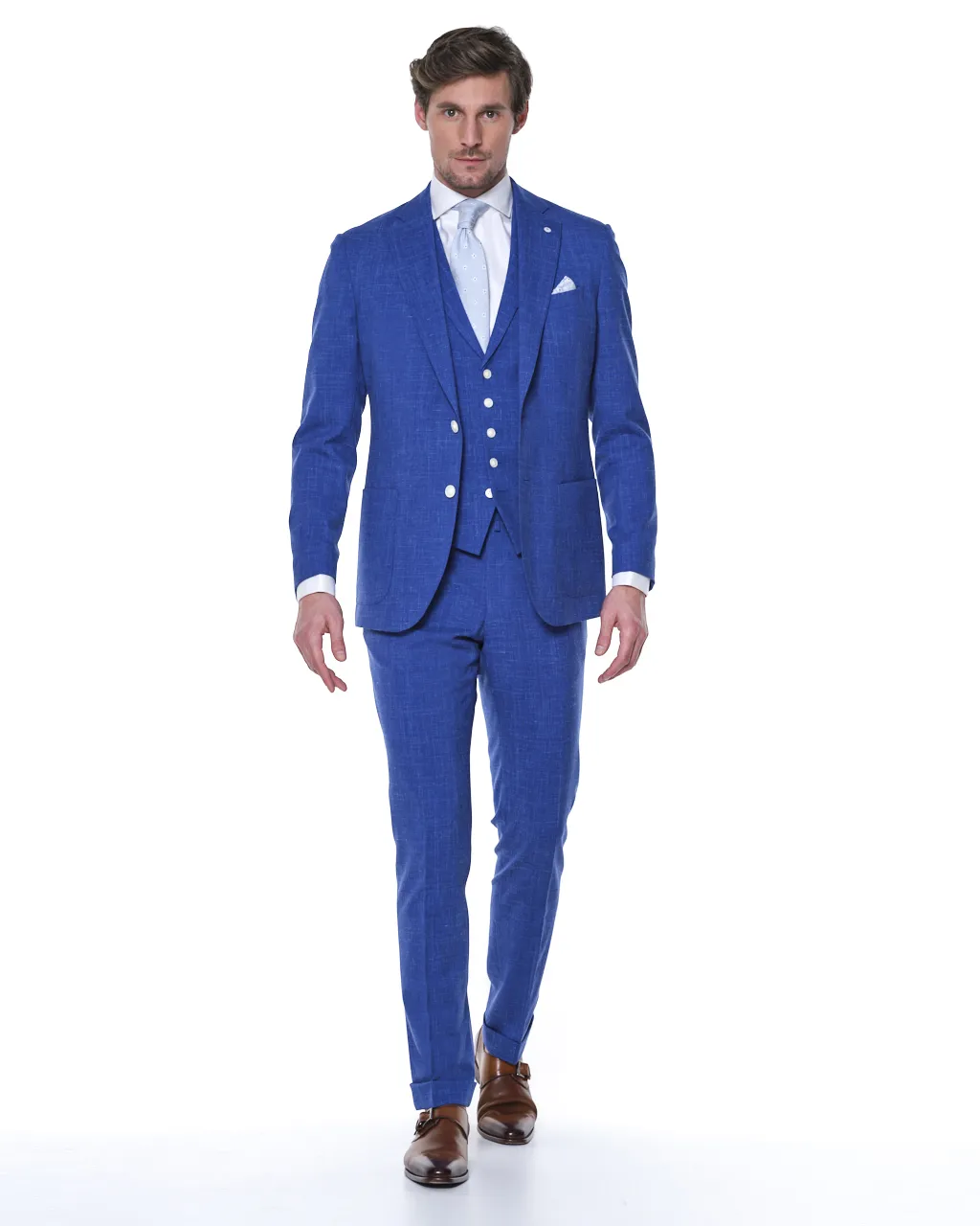 Dutch Dandies Trouwpak Petrol uni 064872-001-46