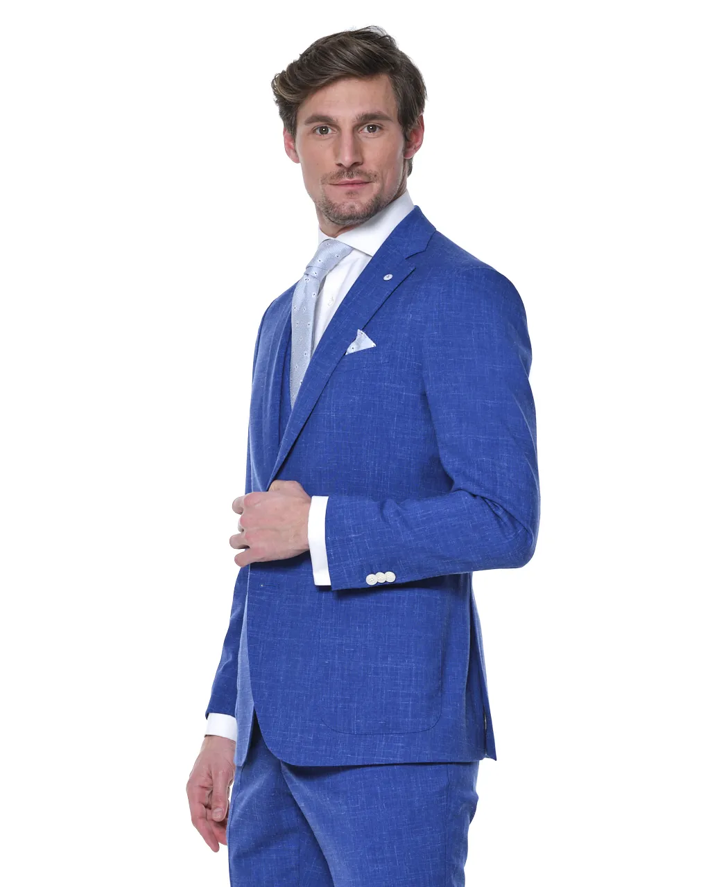 Dutch Dandies Trouwpak Petrol uni 064872-001-46