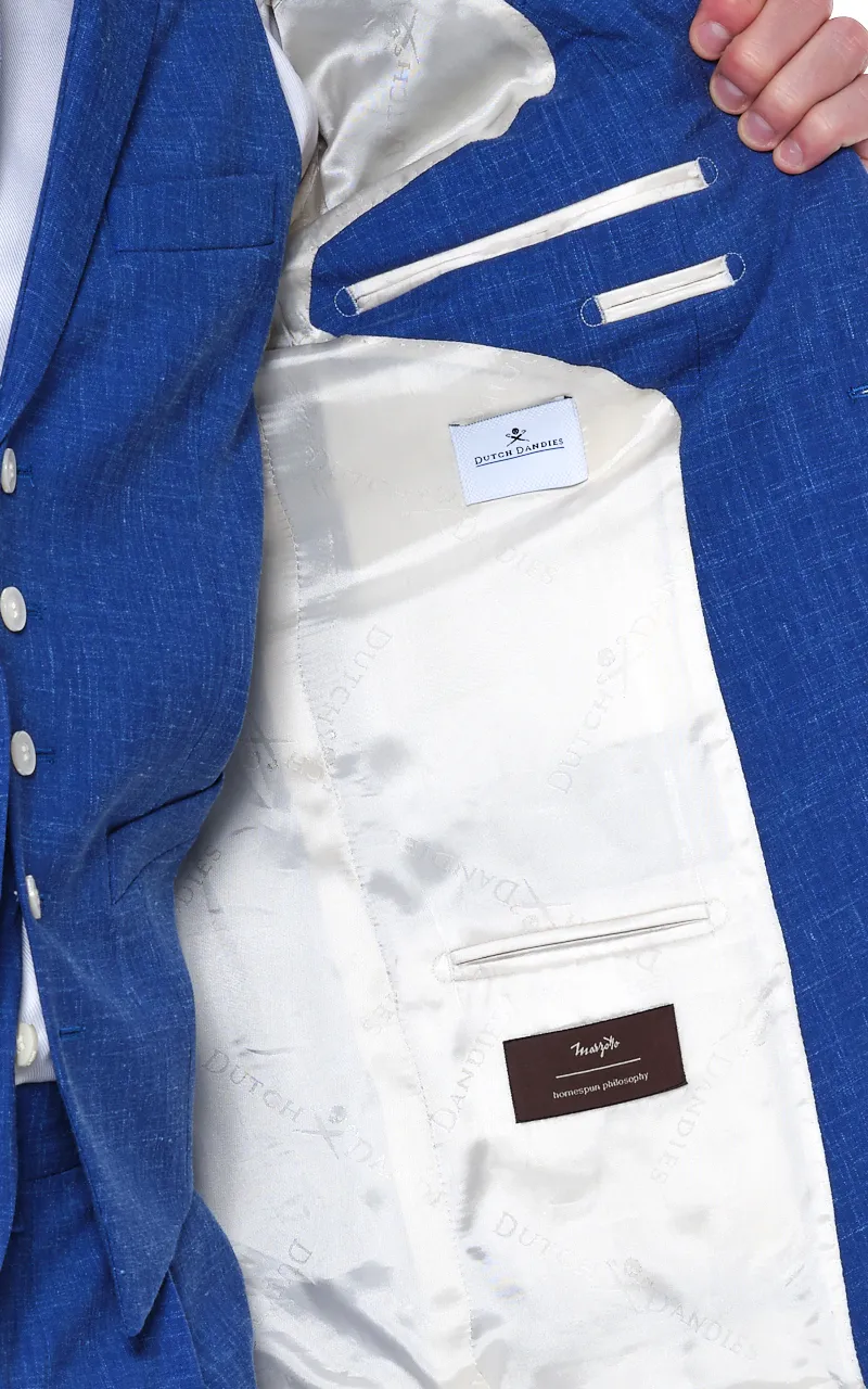 Dutch Dandies Trouwpak Petrol uni 064872-001-46