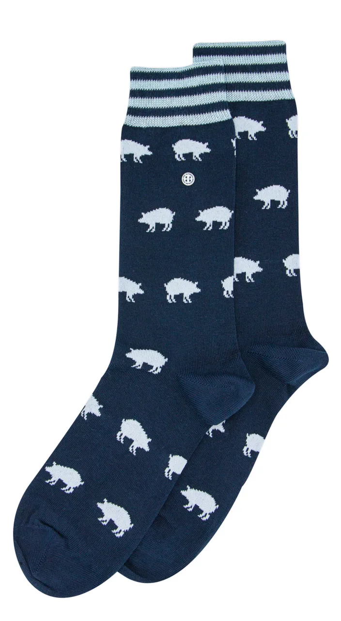 Alfredo Gonzales  Sokken Blauw 065111-001-L