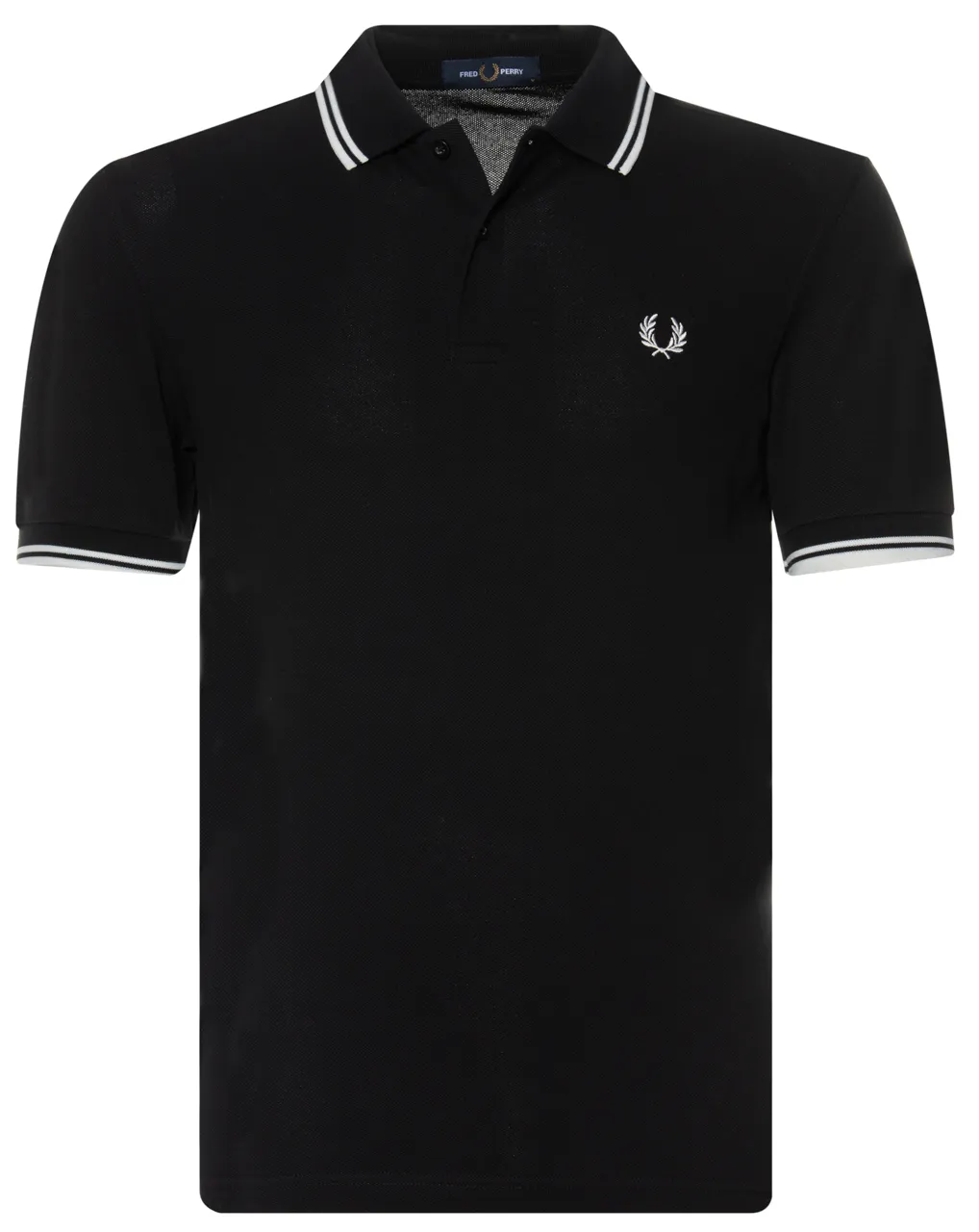 Fred Perry Polo Korte mouw Zwart 066654-001-S