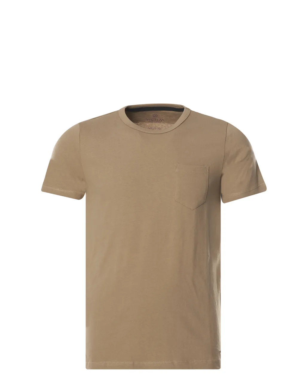 Victim T-shirt Korte mouw Beige 067727-002-S