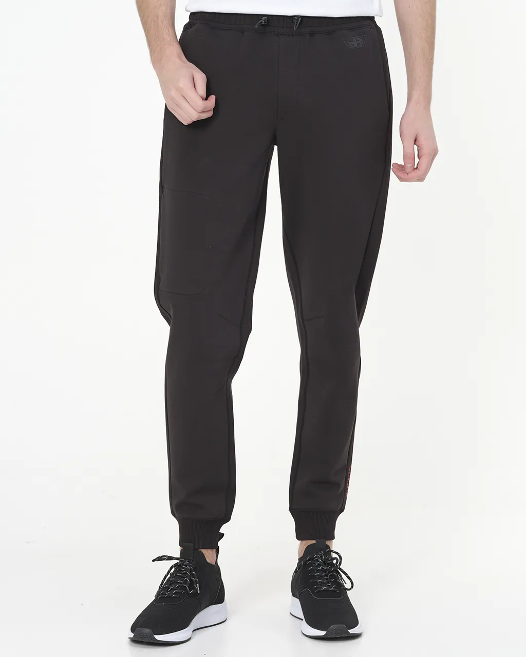 Donkervoort Joggingbroek Zwart uni 067757-002-XL