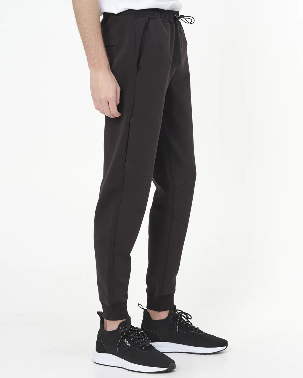 Donkervoort Joggingbroek Zwart uni 067757-002-XL