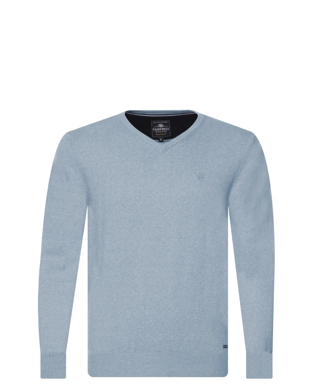 Campbell Classic Trui V-hals Lichtblauw 067833-013-L