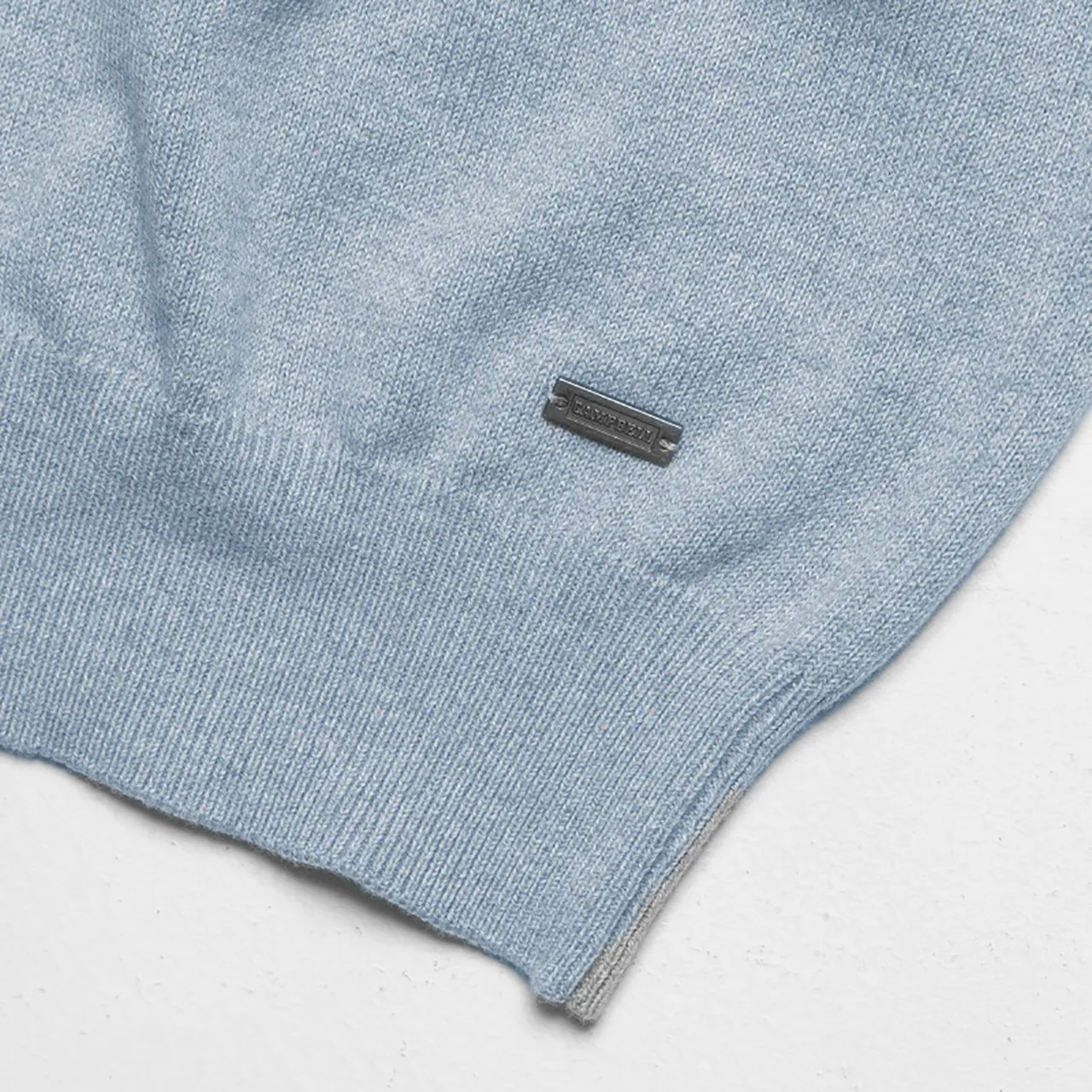 Campbell Classic Trui V-hals Lichtblauw 067833-013-L