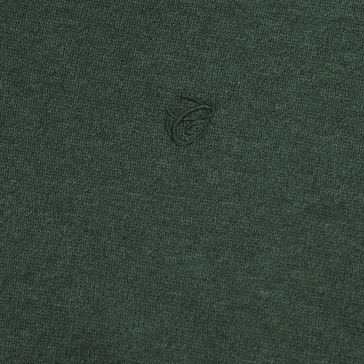 Campbell Classic Trui V-hals Donkergroen uni 067833-015-L