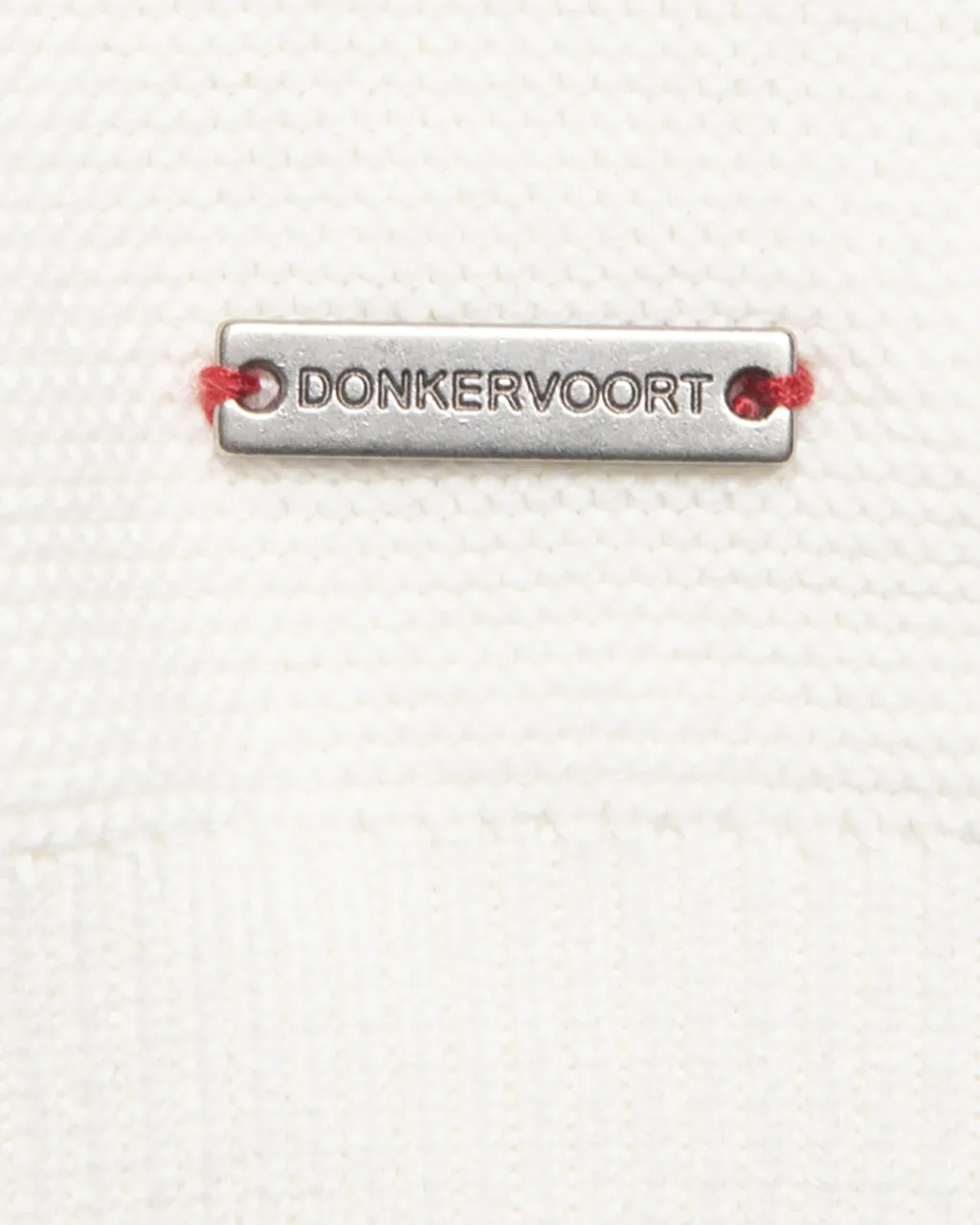 Donkervoort Trui O-hals Wit uni 067844-006-XXXL