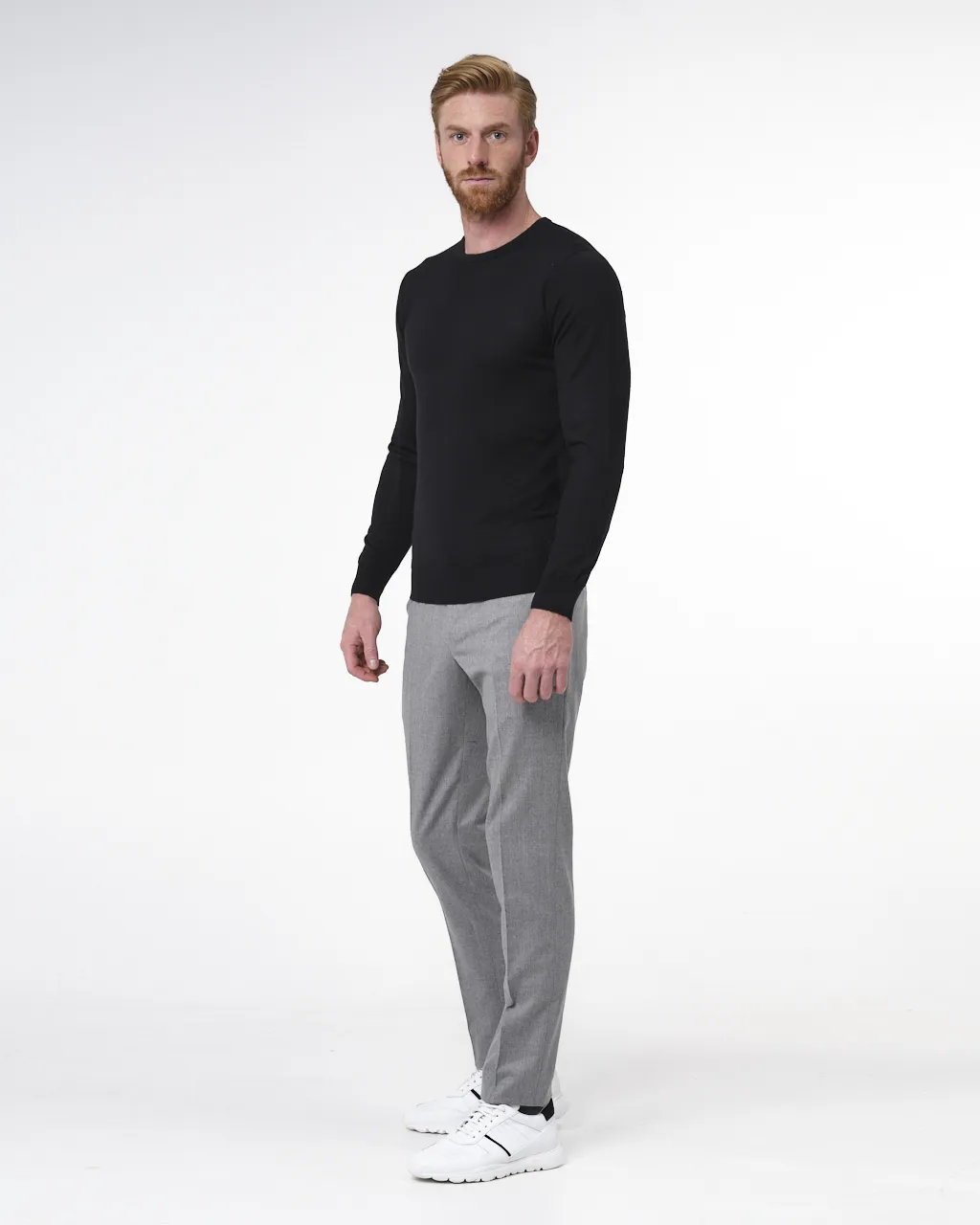 Dutch Dandies Trui O-hals Zwart 067852-009-L