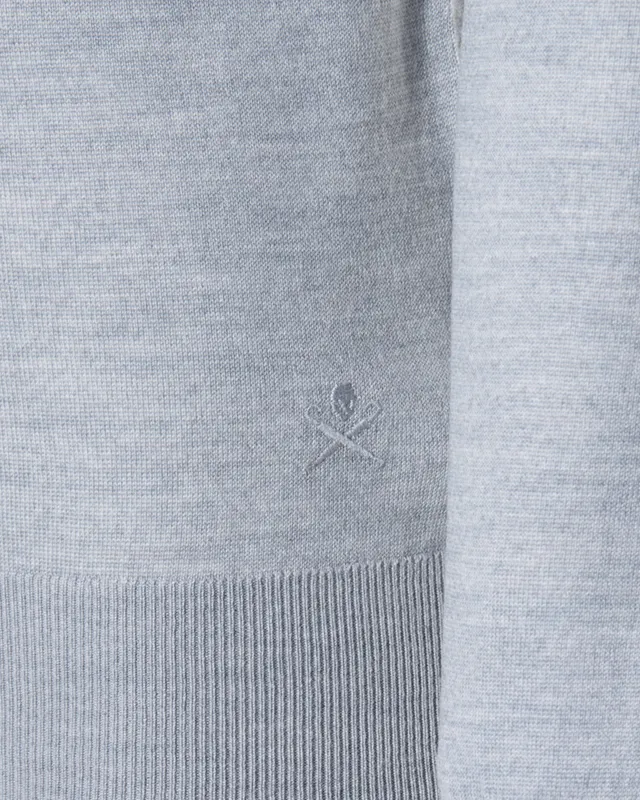 Dutch Dandies Trui O-hals Middengrijs 067852-010-L