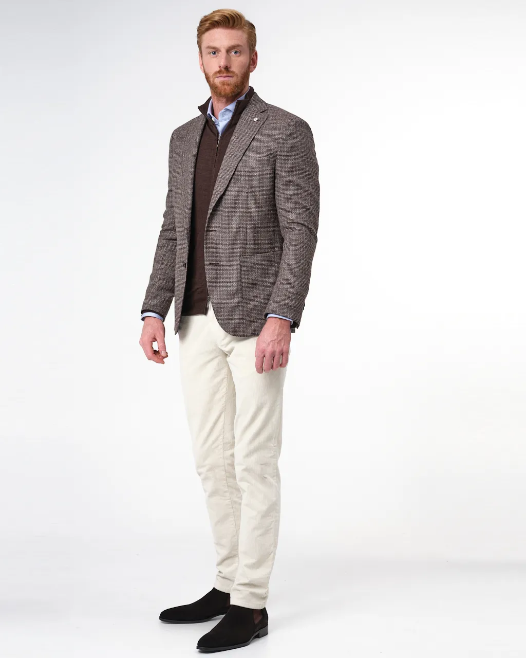 Dutch Dandies Vest Donkerbruin uni 067854-006-L