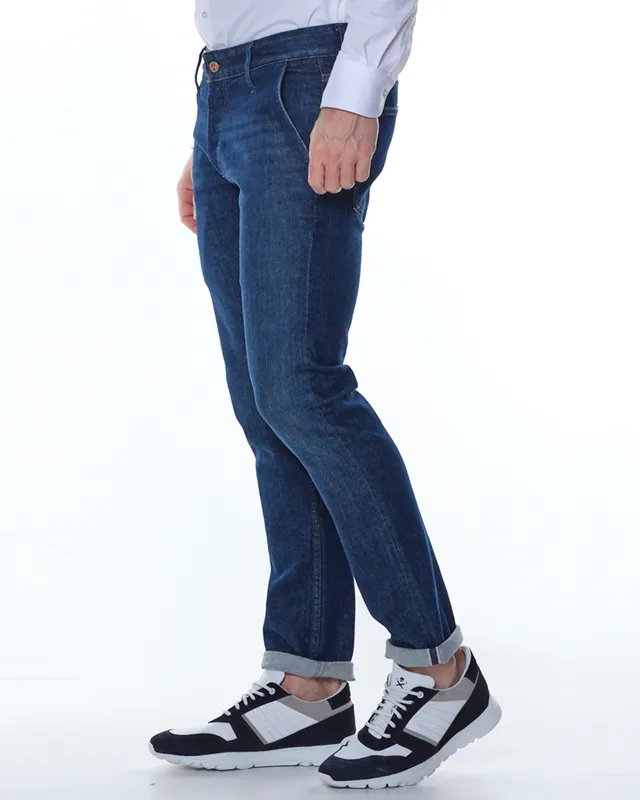 Dutch Dandies x DENHAM Jeans Donkerblauw 069875-001-29/32