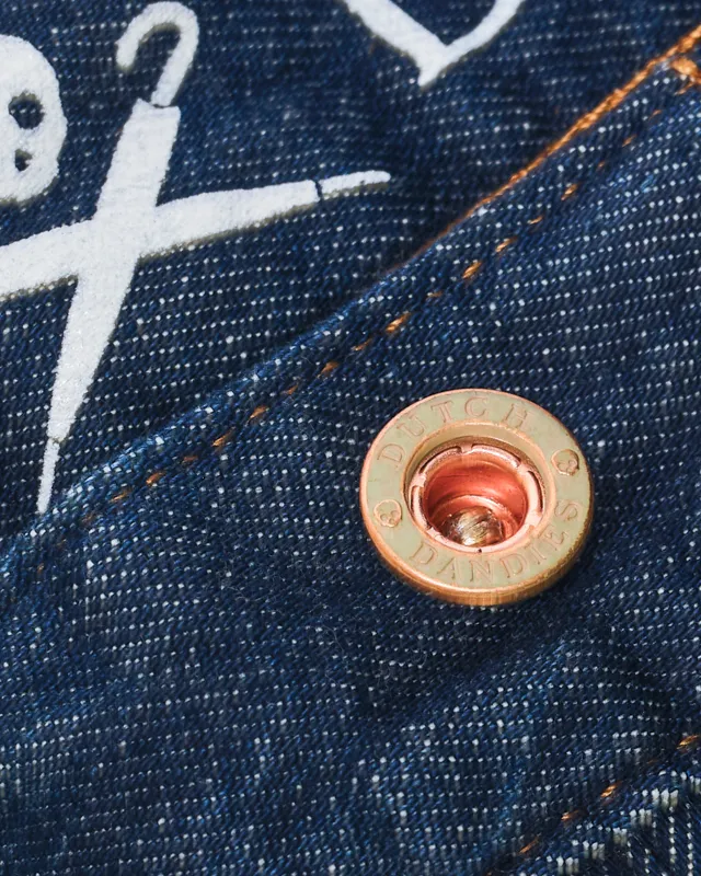 Dutch Dandies x DENHAM Jeans Donkerblauw 069875-001-29/32