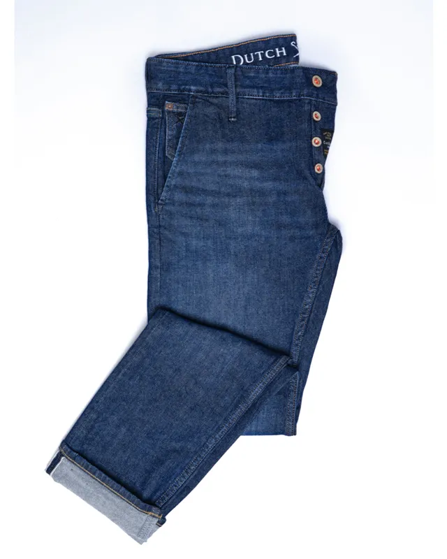 Dutch Dandies x DENHAM Jeans Donkerblauw 069875-001-29/32