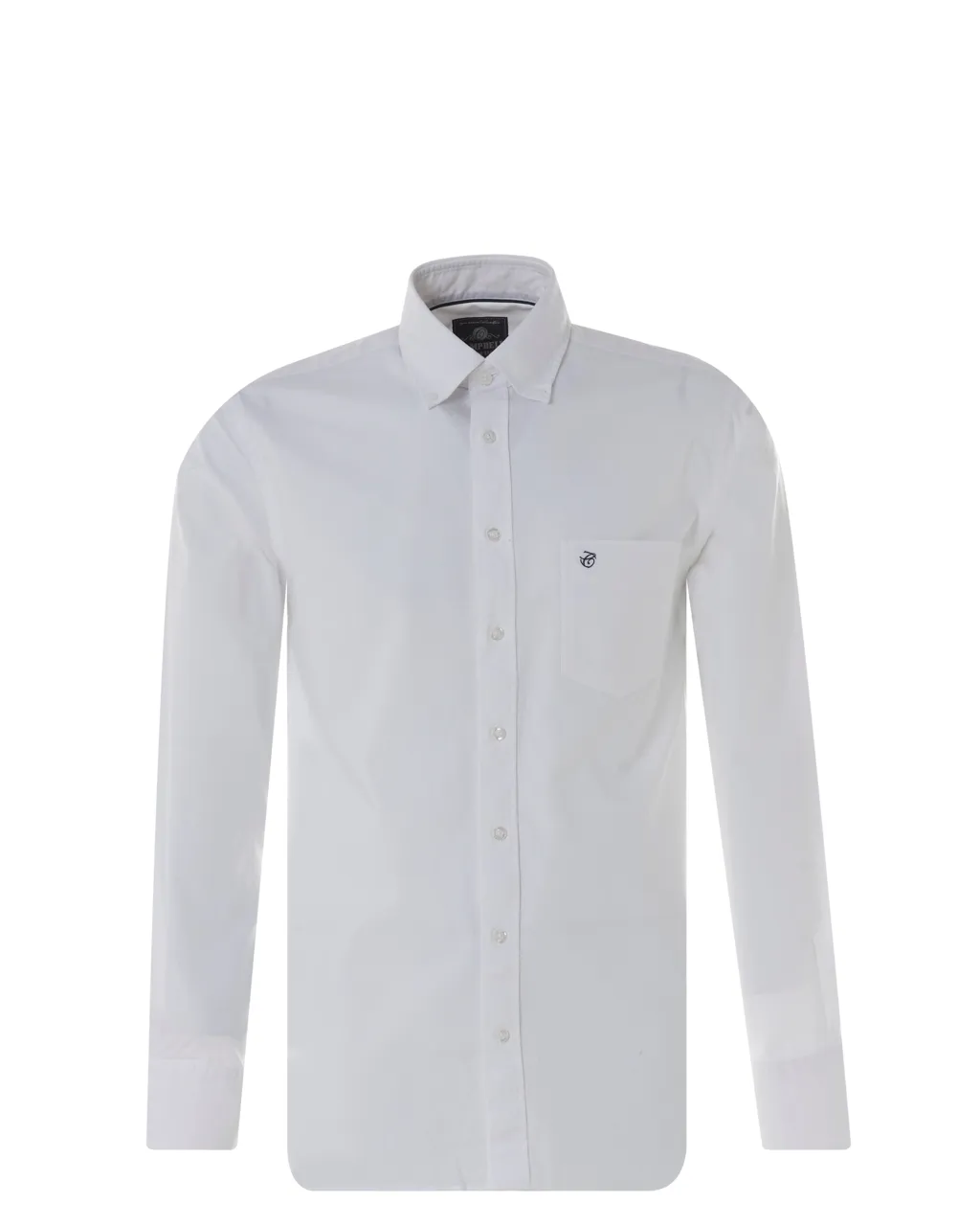 Campbell Classic Casual overhemd LM Wit uni 069890-001-L