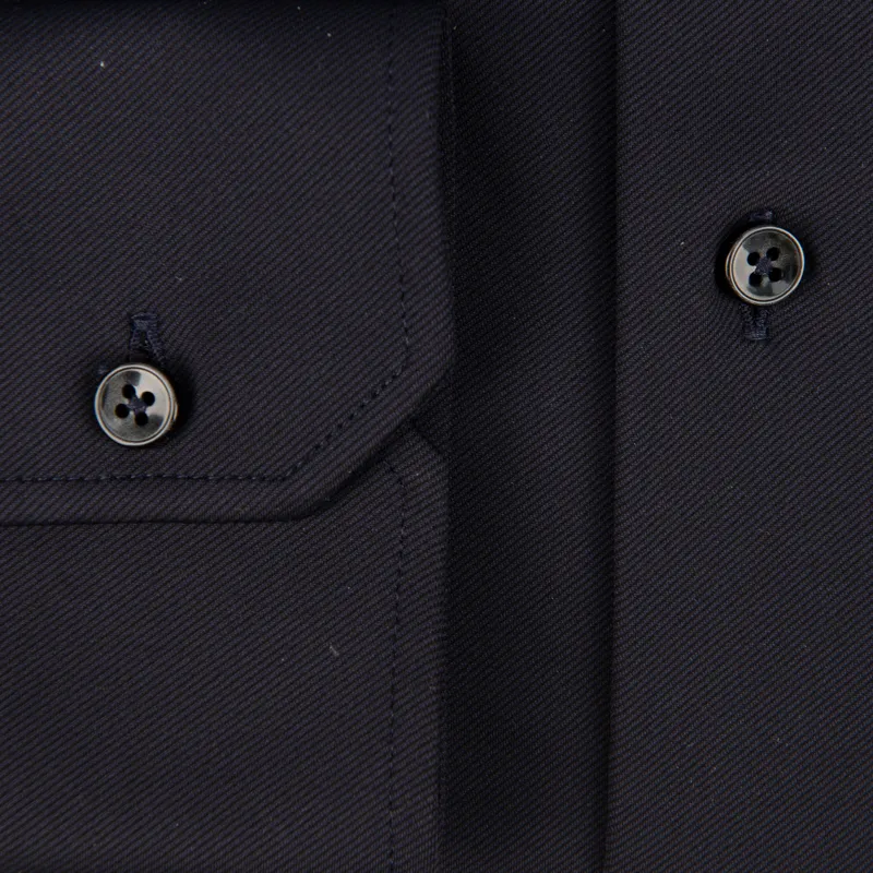 Xacus Overhemd LM Donker blauw 070152-001-38