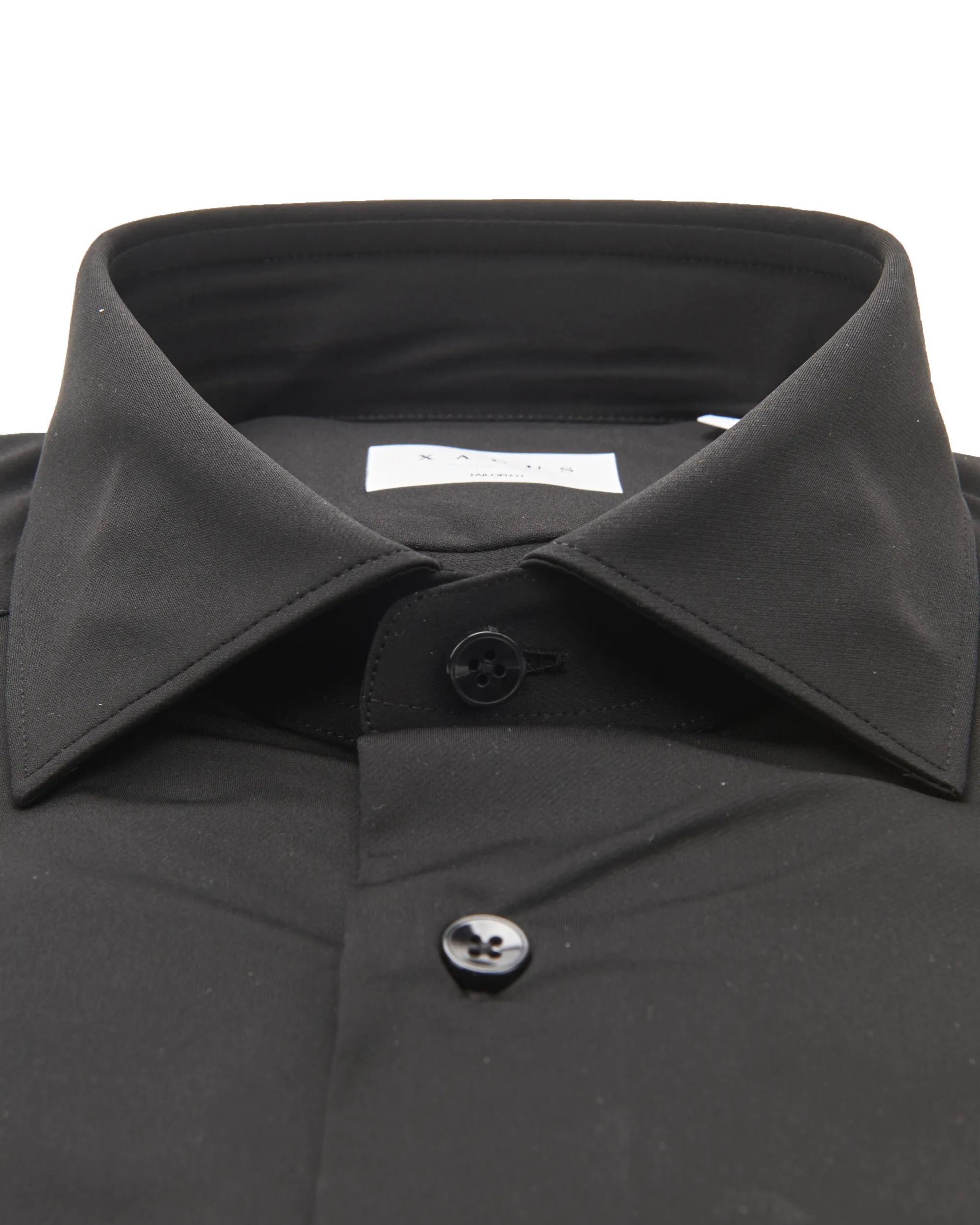 Xacus Overhemd LM Zwart 070153-001-38