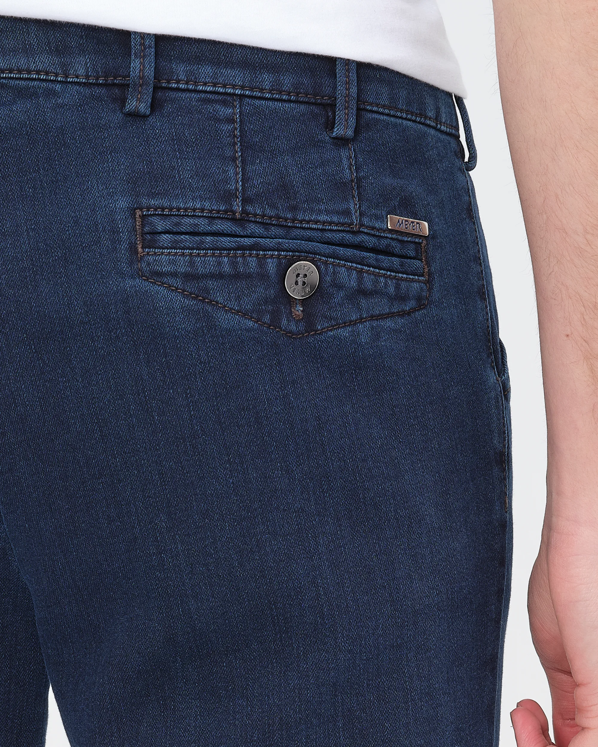 Meyer Pantalon Blauw 070581-001-48