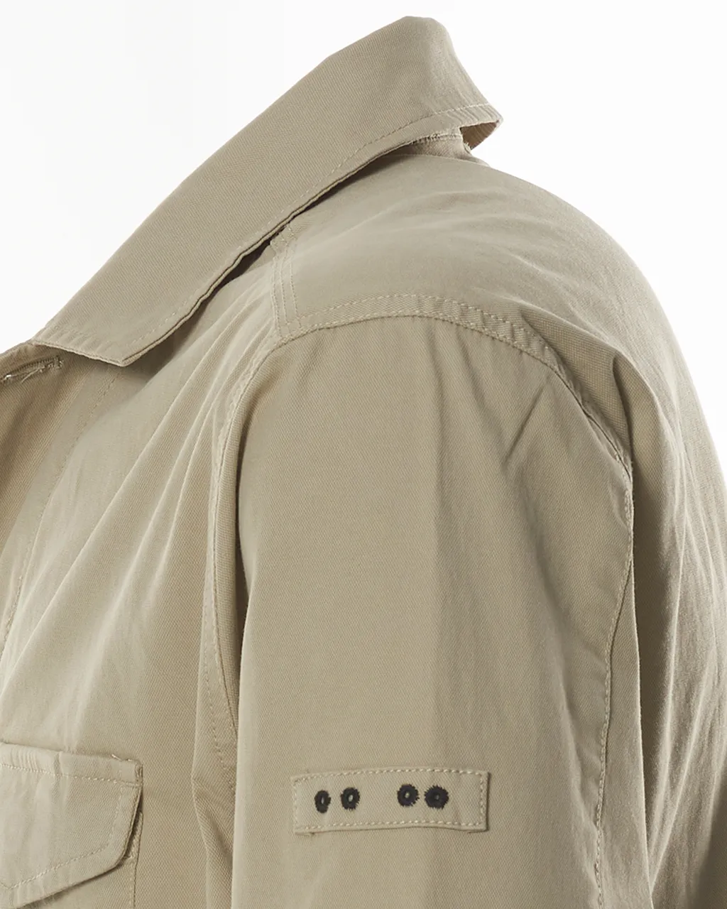 J.C. RAGS Overshirt Lichtbeige uni 071695-001-M