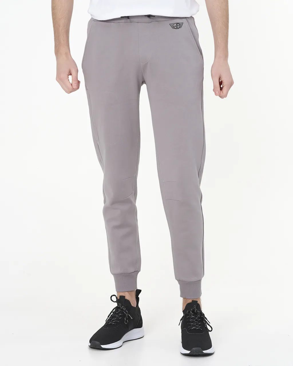 Donkervoort Joggingbroek Midden grijs uni 071766-002-XL