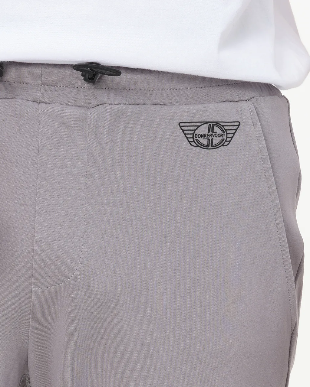 Donkervoort Joggingbroek Midden grijs uni 071766-002-XL