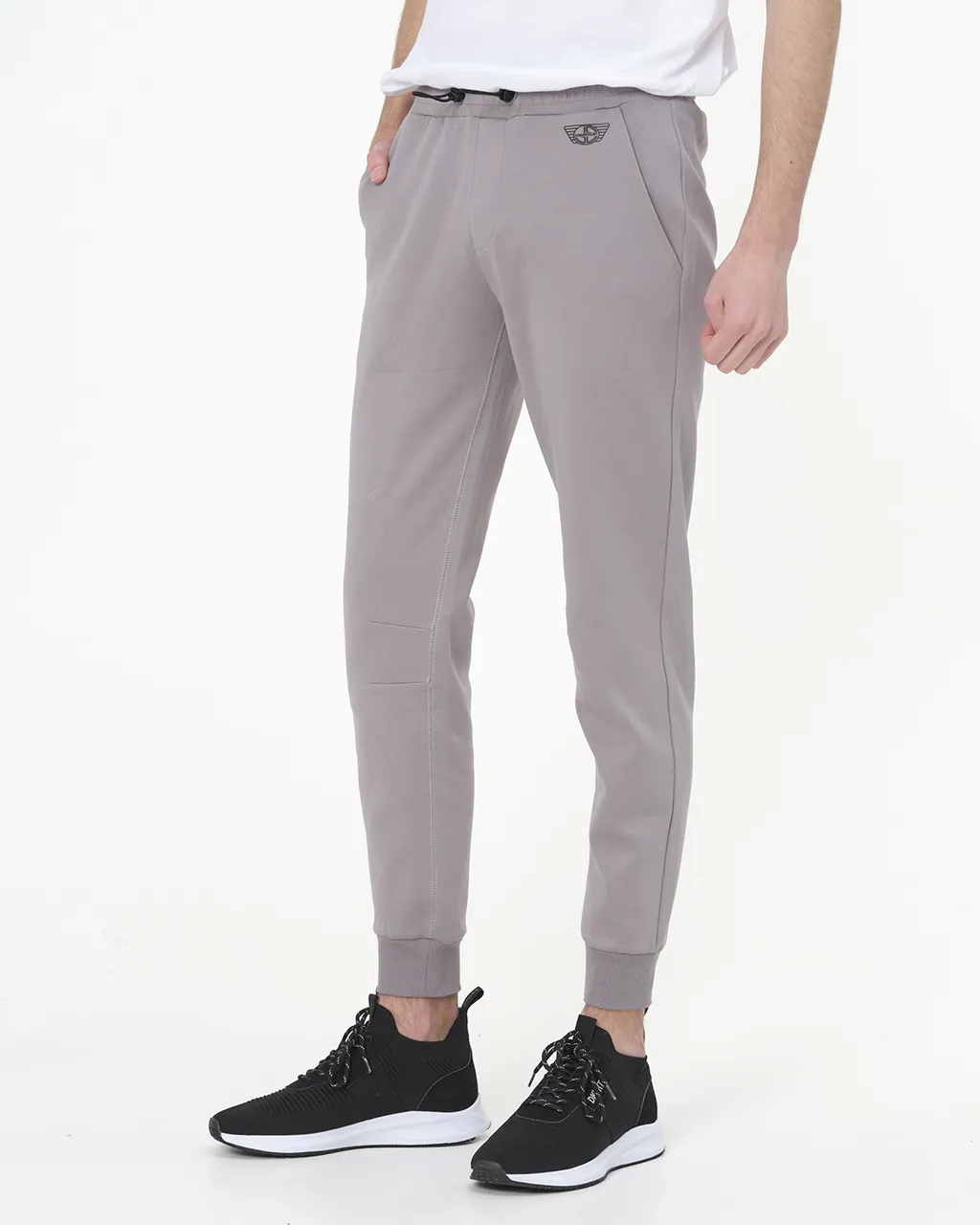 Donkervoort Joggingbroek Midden grijs uni 071766-002-XL