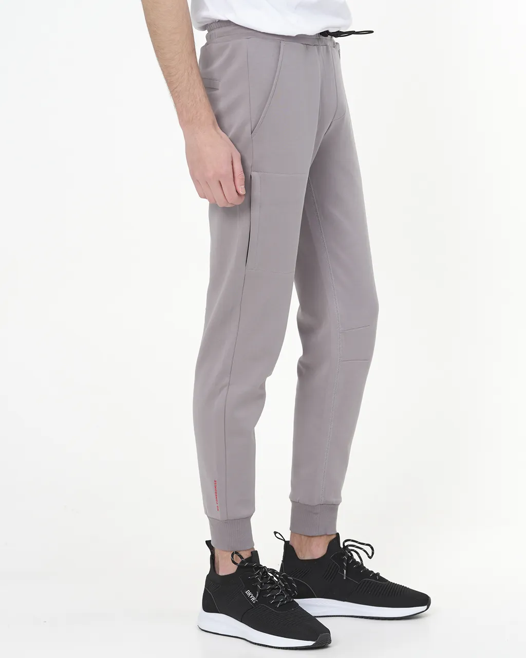 Donkervoort Joggingbroek Midden grijs uni 071766-002-XL