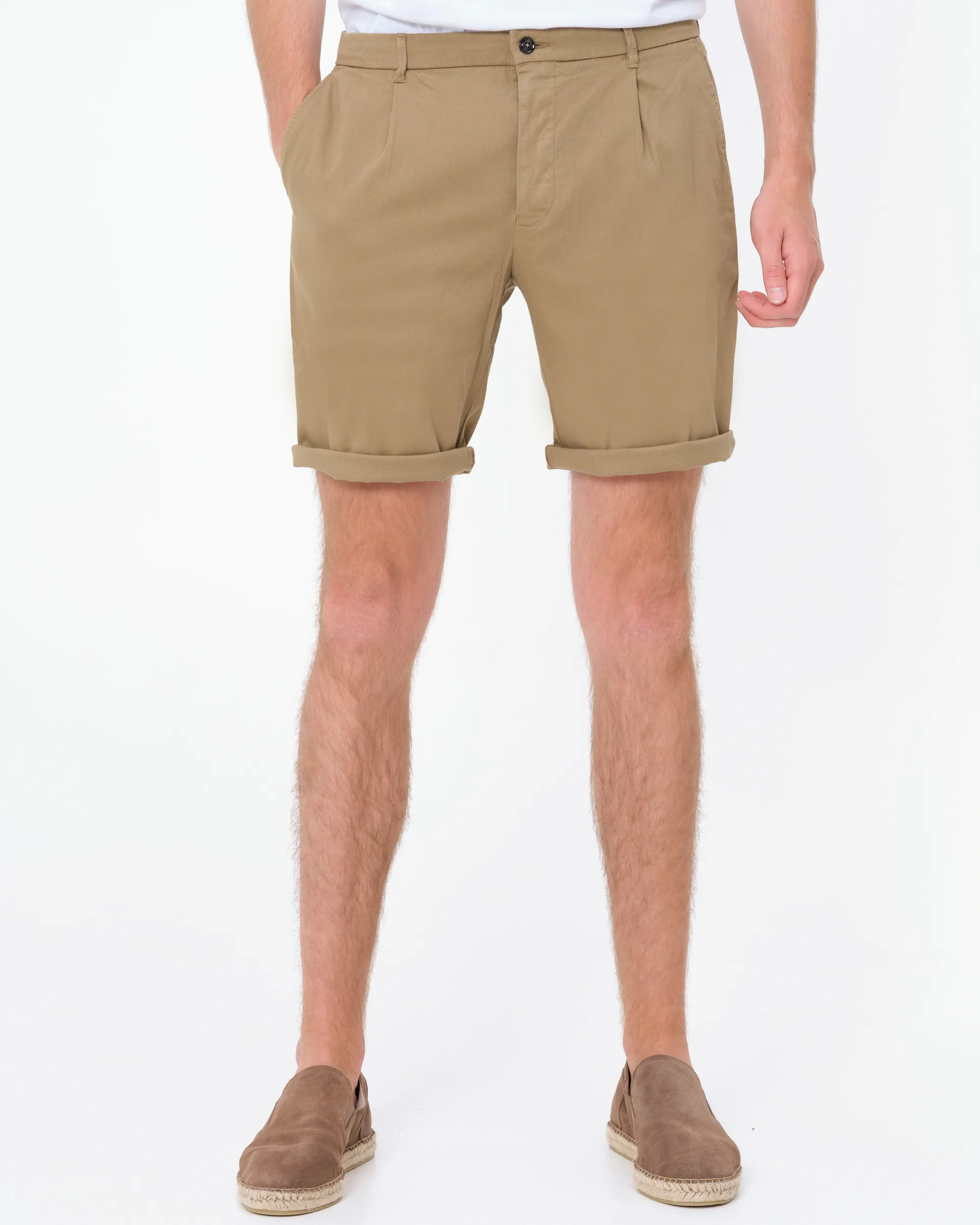 Dutch Dandies Short Beige uni 072476-002-46