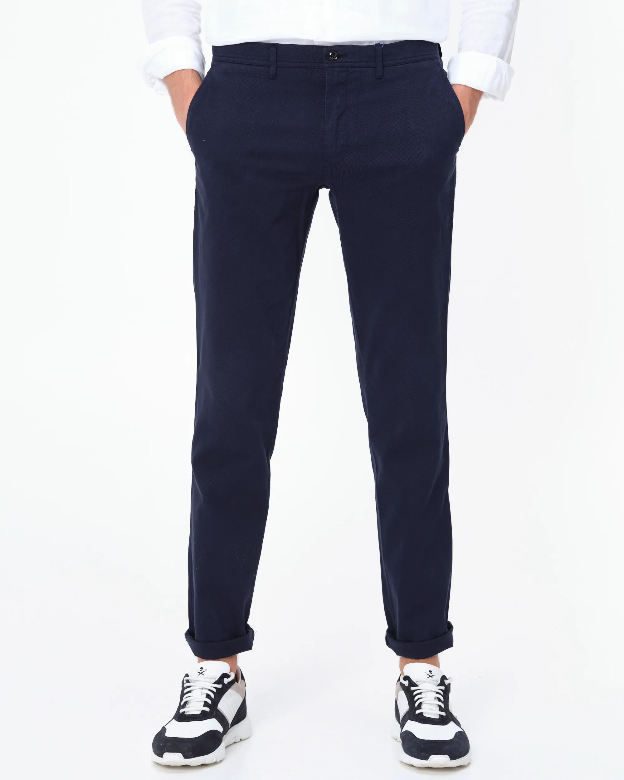 Dutch Dandies Chino Donkerblauw uni 072479-001-46