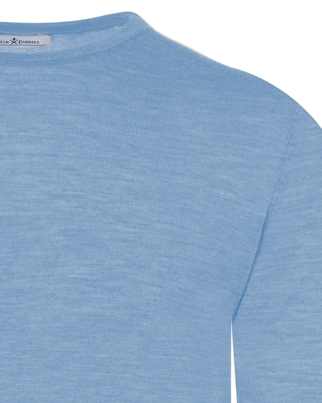 Dutch Dandies Trui O-hals Lichtblauw uni 073075-004-XXL