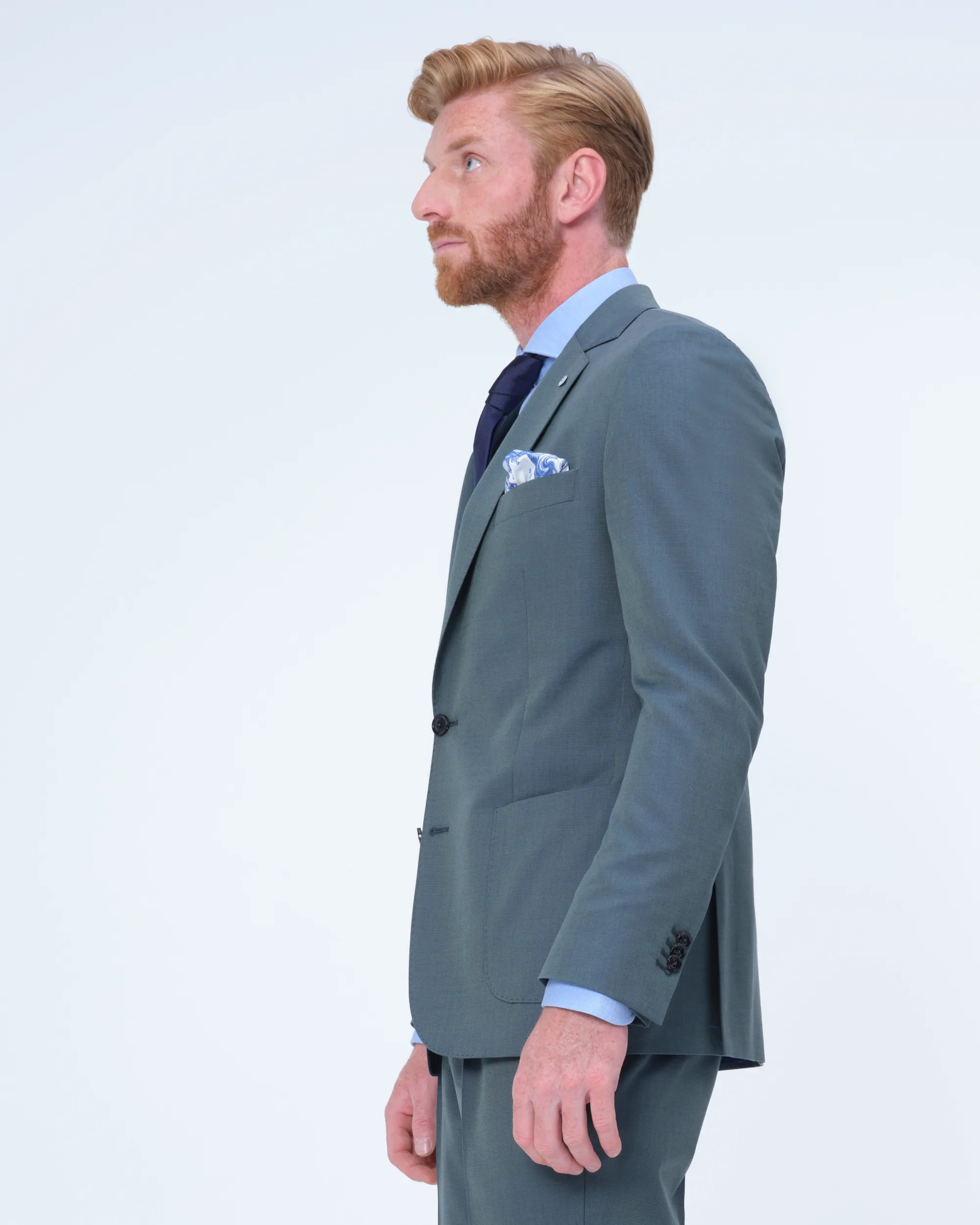 Dutch Dandies Pak Flessengroen uni 073133-001-56