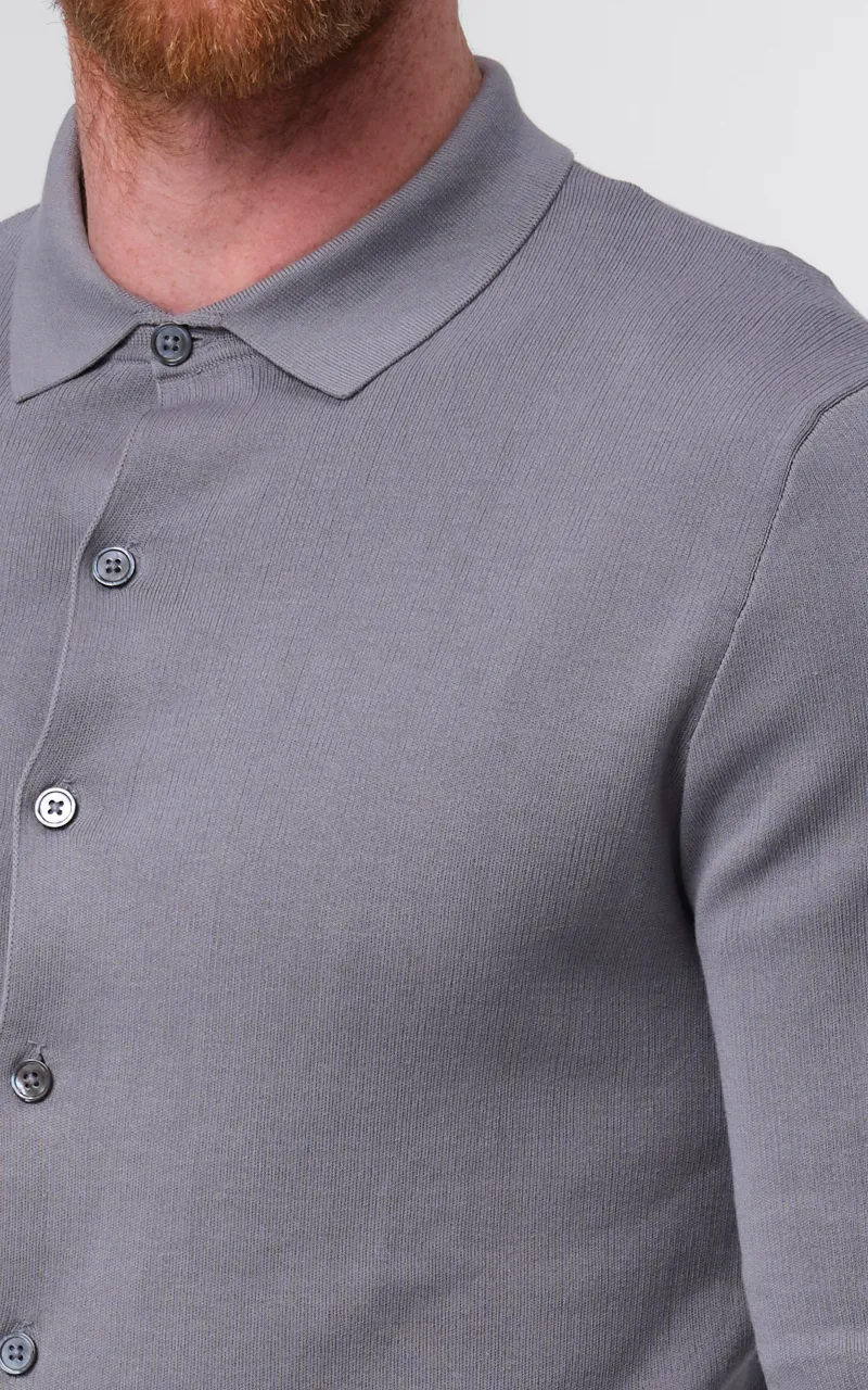 Dutch Dandies Vest Middengrijs uni 073178-002-M