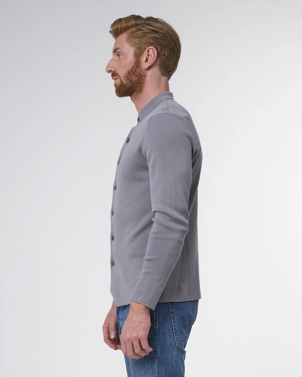 Dutch Dandies Vest Middengrijs uni 073178-002-M