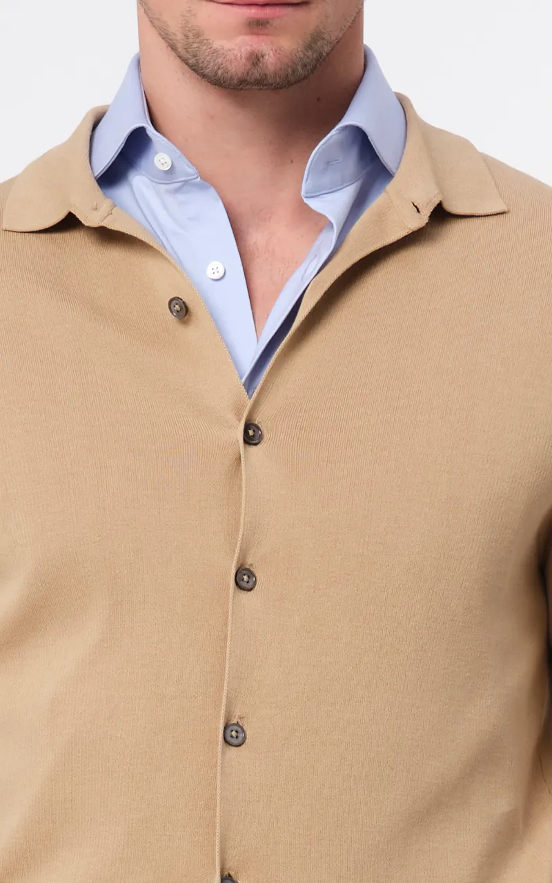 Dutch Dandies Vest Beige uni 073178-003-M