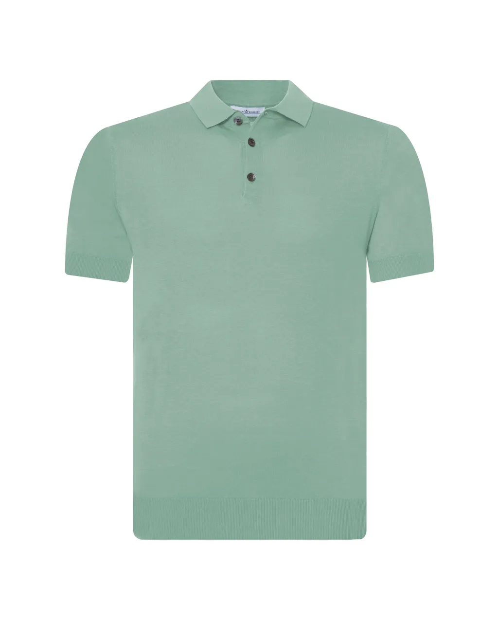 Dutch Dandies Polo Korte mouw Mint uni 073180-001-S