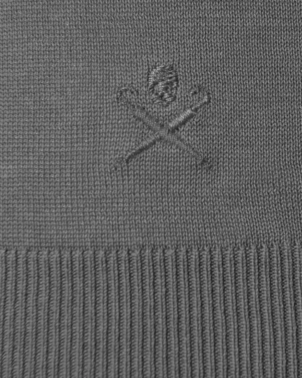 Dutch Dandies Polo Korte mouw Middengrijs uni 073180-004-M