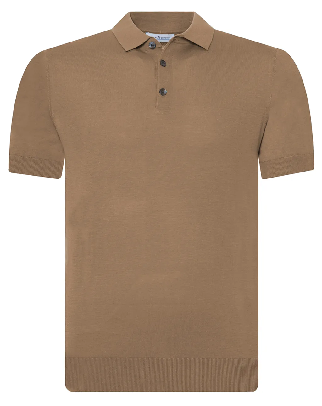 Dutch Dandies Polo Korte mouw Beige uni 073180-005-XXL