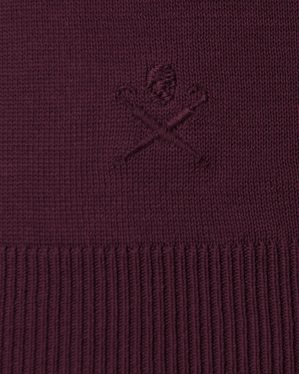 Dutch Dandies Polo Korte mouw Donkerrood uni 073180-007-S