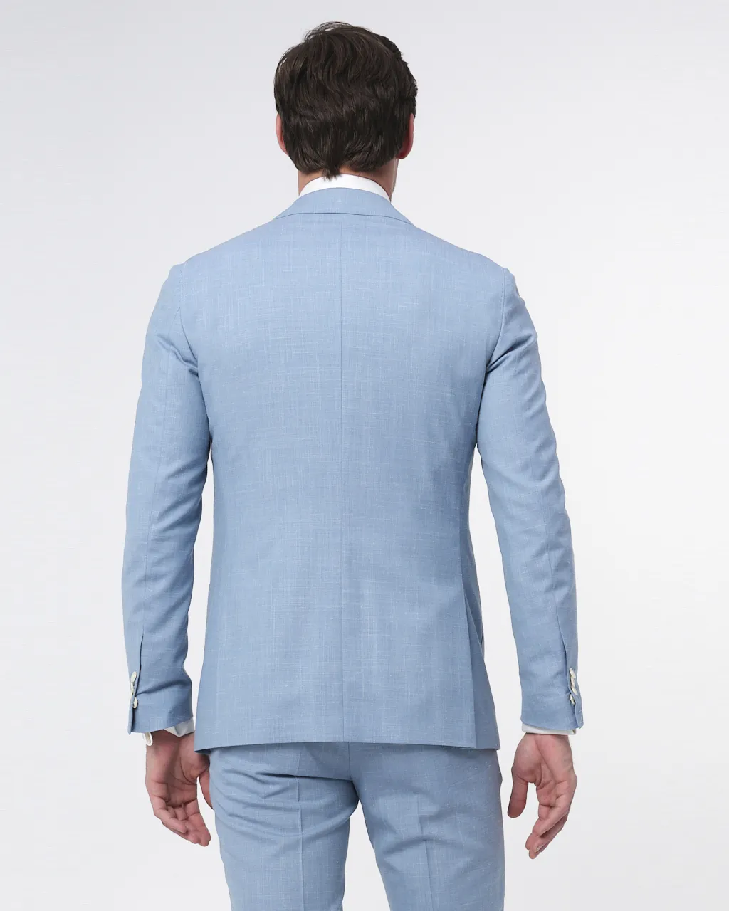 Dutch Dandies Trouwpak Lichtblauw uni 073186-001-48