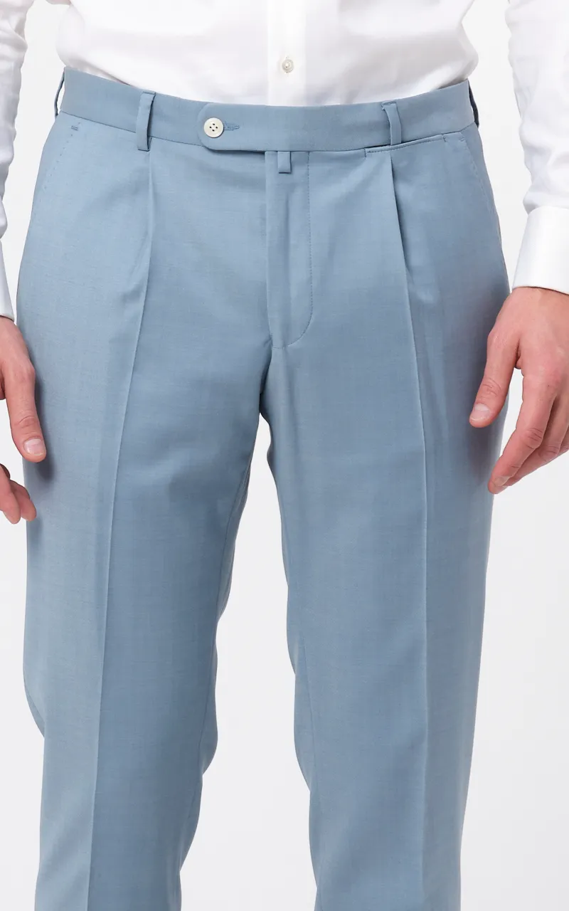 Dutch Dandies Trouwpak Lichtblauw uni 073187-001-46