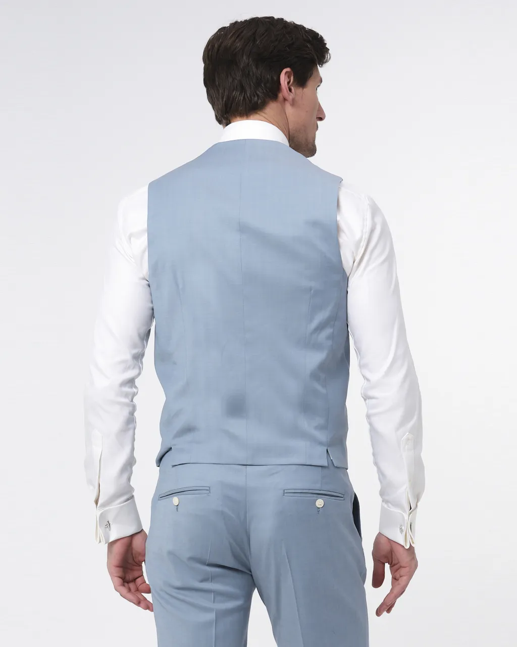 Dutch Dandies Trouwpak Lichtblauw uni 073187-001-46