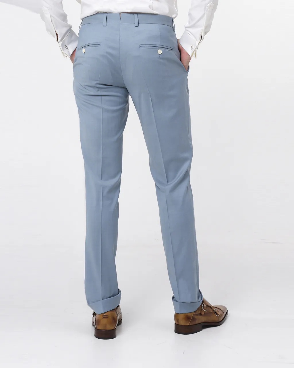 Dutch Dandies Trouwpak Lichtblauw uni 073187-001-46