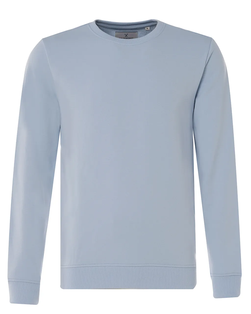 The BLUEPRINT Premium Sweater Lichtblauw uni 073702-004-XL
