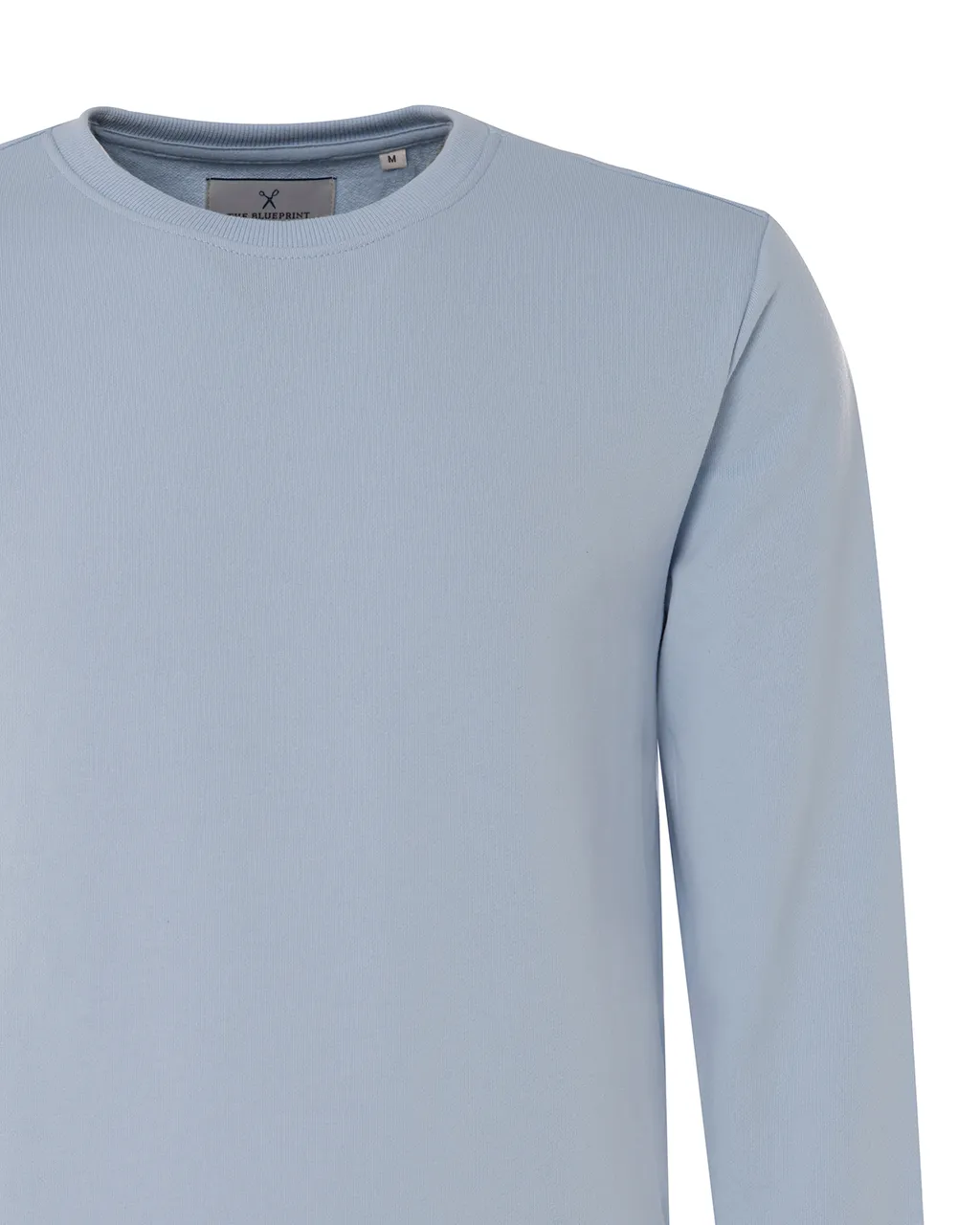The BLUEPRINT Premium Sweater Lichtblauw uni 073702-004-XL