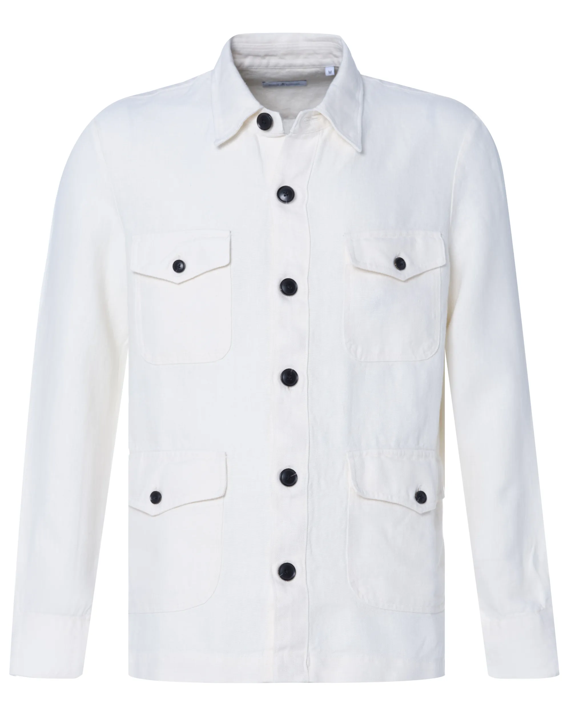 Dutch Dandies Overshirt Wit uni 073902-002-L