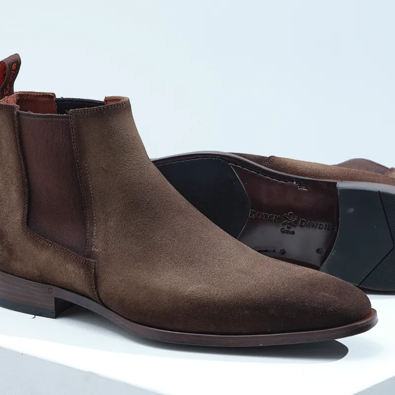 Dutch Dandies Boots Bruin uni 073944-002-44