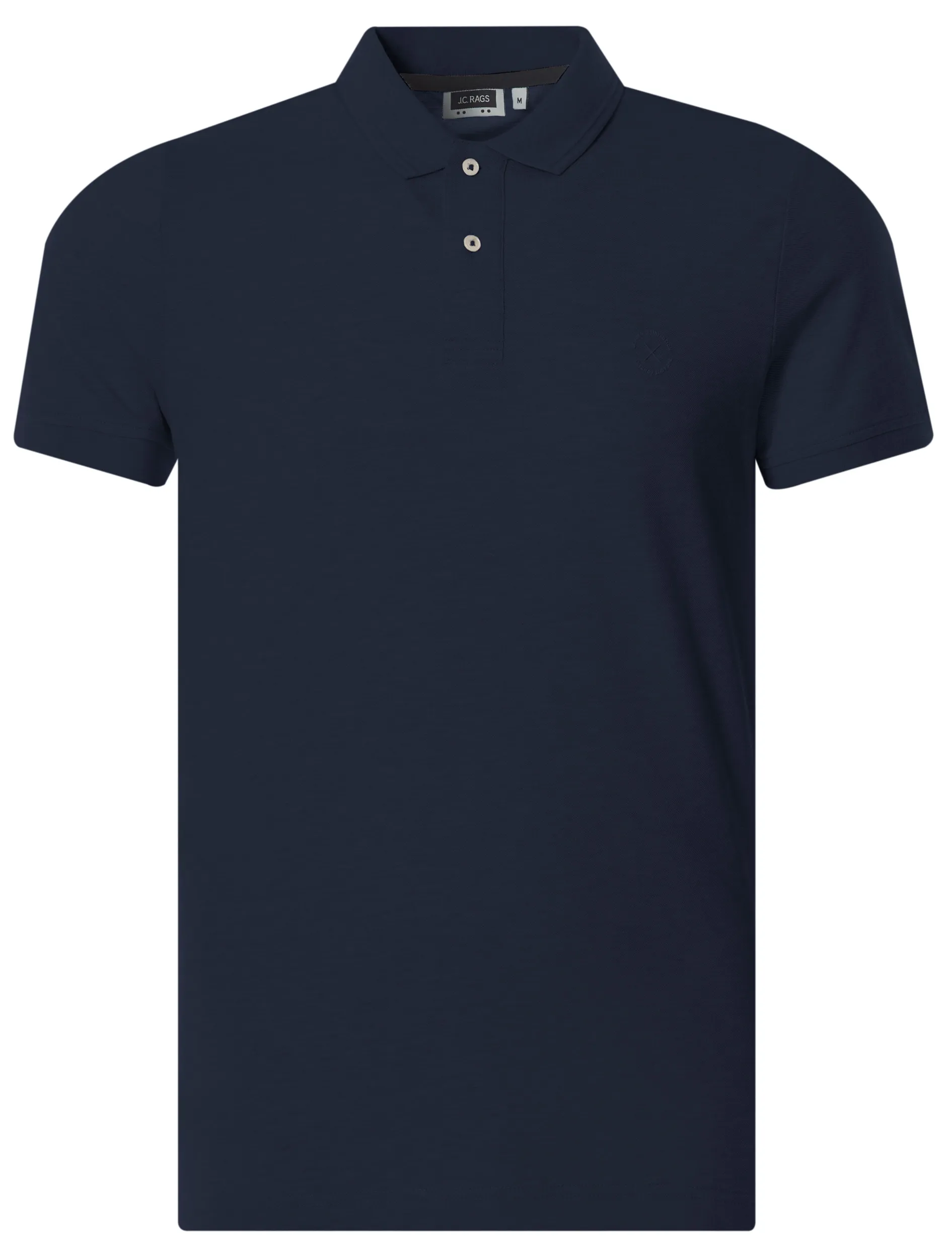 J.C. RAGS Polo Korte mouw Navy uni 073954-004-S