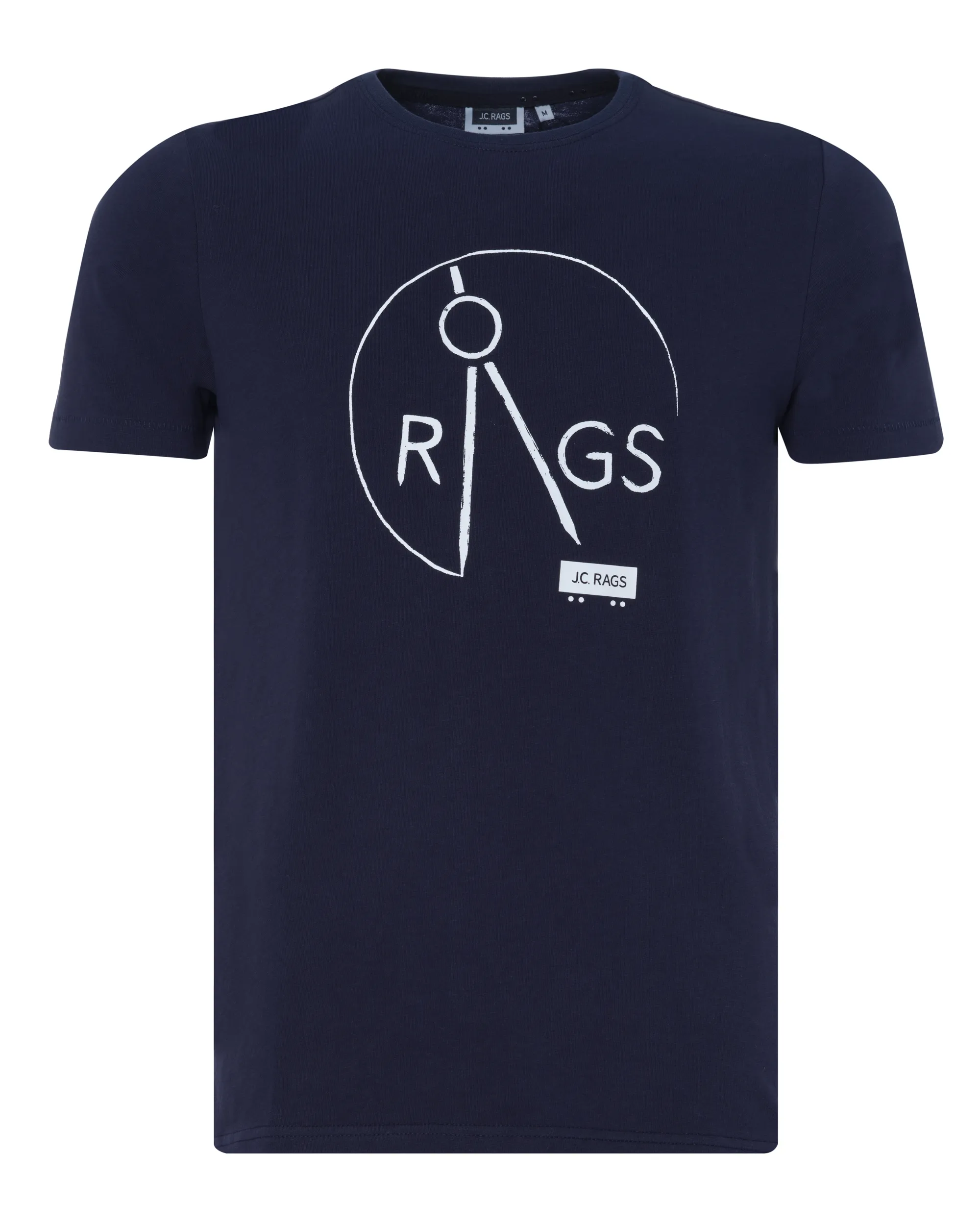 J.C. RAGS T-shirt Korte mouw Navy uni 073955-002-L