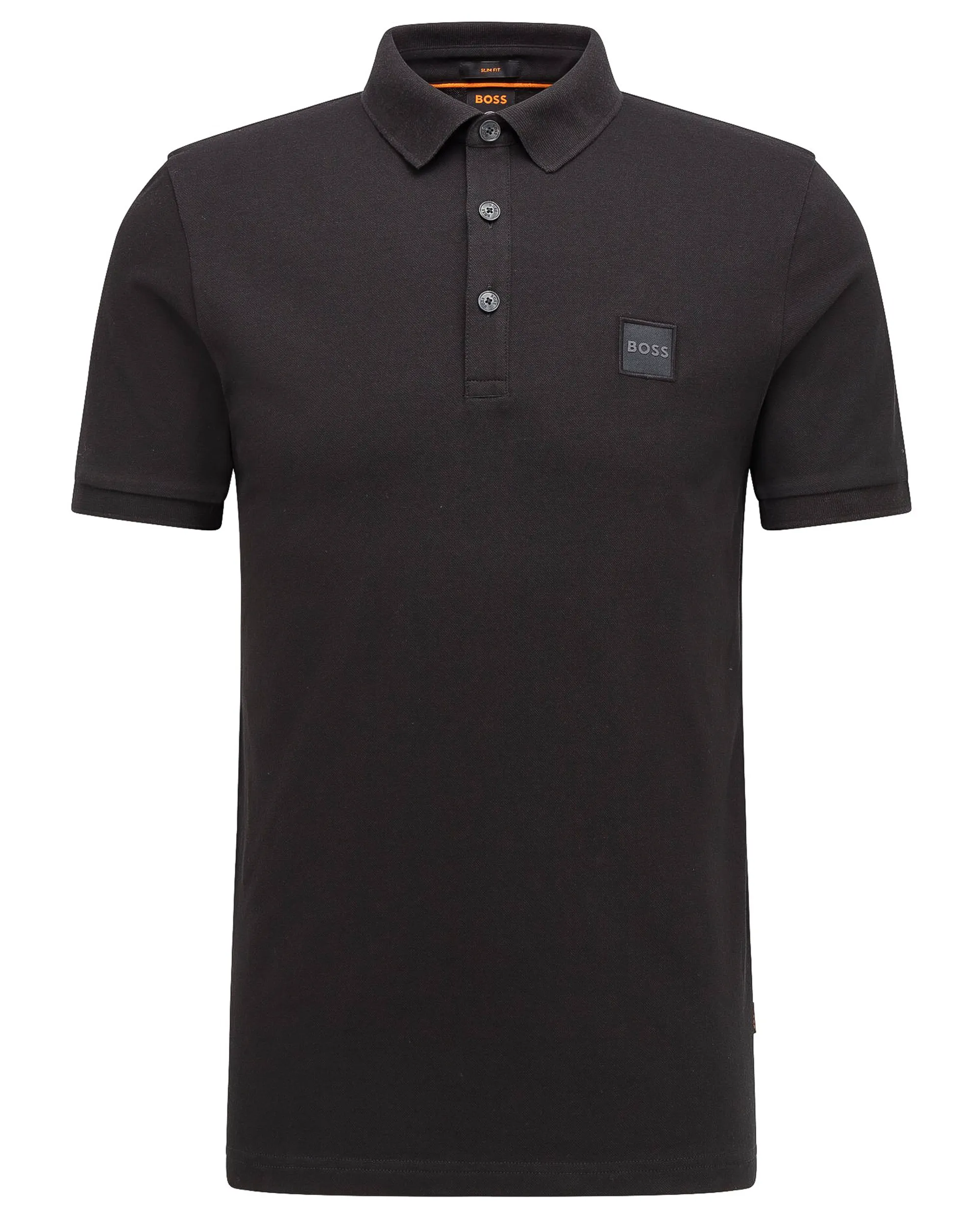 Boss Casual Polo Korte mouw Zwart 073993-001-L