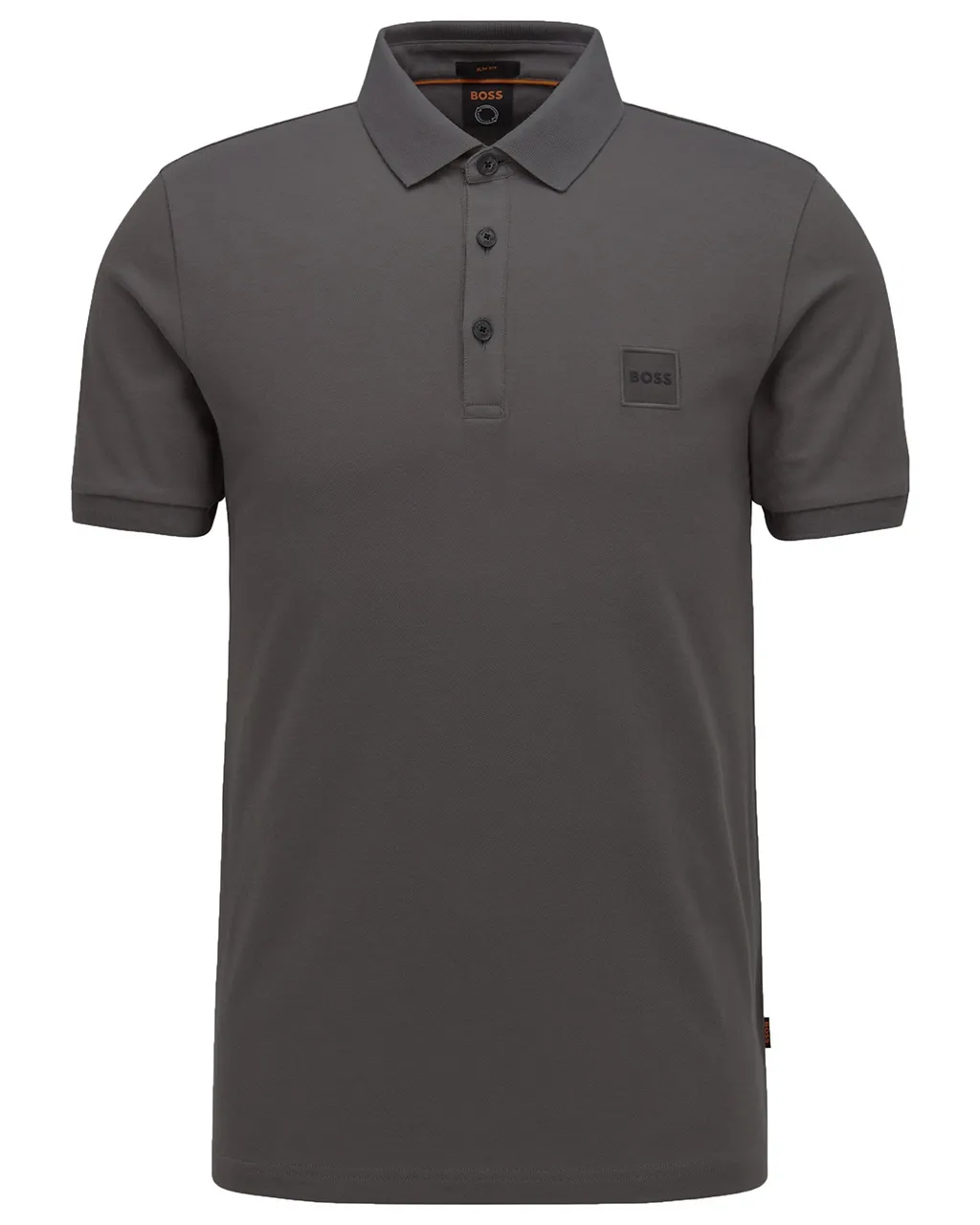 Boss Casual Polo Korte mouw Donker grijs 073994-001-M